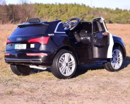 AUDI Q5 POLICJA , MIĘKKIE KOŁA, MIĘKKIE SIEDZENIE, RADIO FM, BLUETOOTH - PEŁNA OPCJA/S305