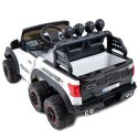 MEGA JEEP WORKS SIX 4X4, 2 X 12V MĘKKIE KOŁA, MIĘKKIE SIEDZENIE/JC003