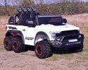 MEGA JEEP WORKS SIX 4X4, 2 X 12V MĘKKIE KOŁA, MIĘKKIE SIEDZENIE/JC003