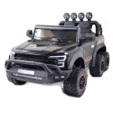 MEGA JEEP WORKS SIX 4X4, 2 X 12V MĘKKIE KOŁA, MIĘKKIE SIEDZENIE/JC003