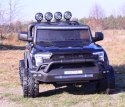 MEGA JEEP WORKS SIX 4X4, 2 X 12V MĘKKIE KOŁA, MIĘKKIE SIEDZENIE/JC003