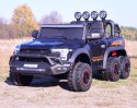 MEGA JEEP WORKS SIX 4X4, 2 X 12V MĘKKIE KOŁA, MIĘKKIE SIEDZENIE/JC003