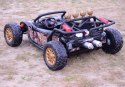 MEGA BUGGY BEAST DLA 2 DZIECI, 400 WAT, 24V, MIĘKKIE SIEDZENIE, MIĘKKIE KOŁA, WALIZKA NA AKUMULATOR,/JS3168