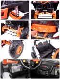 MEGA BUGGY UTV-MX DLA 2 DZIECI 2X200 W, 24V, SUPER MOC/XMX613