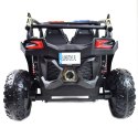 MEGA BUGGY UTV POLICJA TURBO R FOX DLA 2 DZIECI 4X200 W, 24V, SUPER MOC, WSPOMAGANIE/XB2118