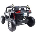 MEGA BUGGY UTV POLICJA TURBO R FOX DLA 2 DZIECI 4X200 W, 24V, SUPER MOC, WSPOMAGANIE/XB2118