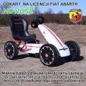 WIELKI LICENCJONOWANY GOKART FIAT ABARTH KOŁA EVA JAKOŚĆ /PB9388A