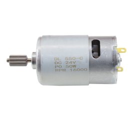 SILNIK DO POJAZDÓW NA AKUMULATOR SILNIK-24V-DL550-C-16000RPM-50W