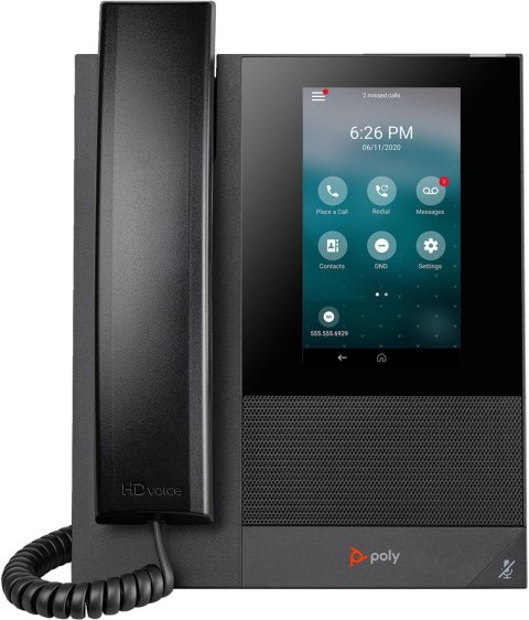 Poly CCX 400 Business Media Phone with Open SIP and PoE-enabled No localization POLY