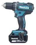 Makita DDF482RFJ wiertło 1900 RPM Czarny, Niebieski 1,5 kg MAKITA