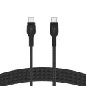 BELKIN KABEL USB-C M/M 2.0 OPLOT, SILICON, 3M BLK Belkin