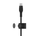 BELKIN KABEL USB-C M/M 2.0 OPLOT, SILICON, 3M BLK Belkin