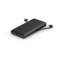 Powerbank Belkin BOOSTCHARGE Plus 10K USB-C Power Bank with Integrated Cables Lightning and USB-C 10000mAh 18W Black Belkin