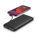 Powerbank Belkin BOOSTCHARGE Plus 10K USB-C Power Bank with Integrated Cables Lightning and USB-C 10000mAh 18W Black Belkin