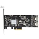 StarTech.com 8P6G-PCIE-SATA-CARD adapter Wewnętrzny Mini-SAS Manhattan