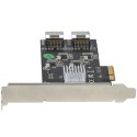 StarTech.com 8P6G-PCIE-SATA-CARD adapter Wewnętrzny Mini-SAS Manhattan