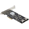 StarTech.com 8P6G-PCIE-SATA-CARD adapter Wewnętrzny Mini-SAS Manhattan