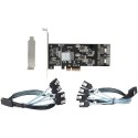 StarTech.com 8P6G-PCIE-SATA-CARD adapter Wewnętrzny Mini-SAS Manhattan