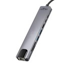 MEDIA-TECH HUB USB 8 IN 1 GIGA LAN HUB MT5046 Media tech