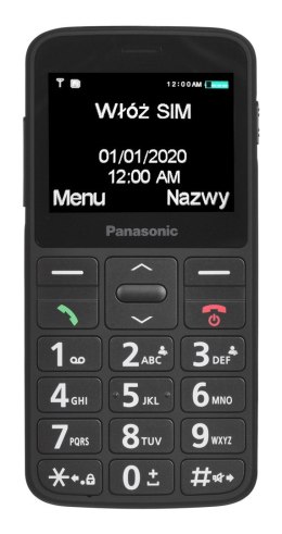 TELEFON KOMÓRKOWY PANASONIC KX-TU160EXB CZARNY Panasonic