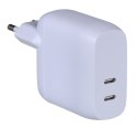 Ładowarka Belkin BoostCharge Dual USB-C PD 3.0 Wall Charger 40W White Belkin