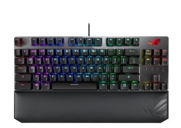 ASUS ROG Strix Scope NX TKL Deluxe klawiatura Gaming USB Niemiecki Czarny, Szary ASUS