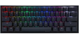 Ducky One 2 Mini RGB klawiatura Gaming USB US English Czarny Ducky