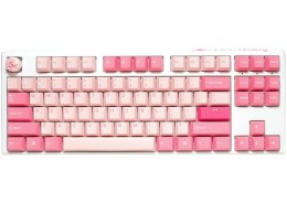 Ducky One 3 TKL Gossamer Pink klawiatura Gaming USB US English Różowy, Biały Ducky