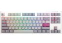 Ducky One 3 TKL klawiatura Gaming USB US English Srebrny Ducky