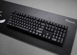 Ducky Origin Phantom Black klawiatura Uniwersalne USB QWERTZ Niemiecki Czarny Ducky