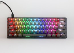 Ducky One 3 Aura Mini klawiatura Gaming USB QWERTY Amerykański międzynarodowy Czarny Ducky