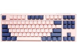 Ducky One 3 Fuji TKL klawiatura Gaming USB Amerykański międzynarodowy Cyjan, Różowy Ducky