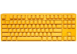 Ducky One 3 TKL klawiatura Gaming USB QWERTY Angielski Żółty Ducky