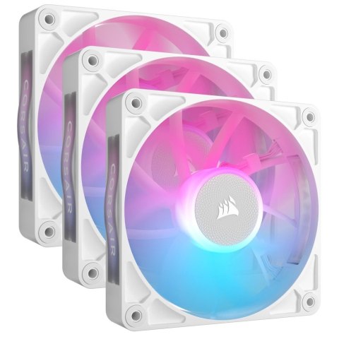 Corsair iCUE LINK RX120 RGB Series, PWM Fan 3 Pack - 120 mm, biały Corsair