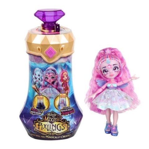 Magic Mixies Lalka Pixlings Jednorożec fioletowa 14871 TM Toys