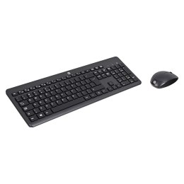 Zestaw klawiatura + mysz HP 230 Wireless Mouse and Keyboard Combo bezprzewodowe czarne 18H24AA Hewlett-Packard