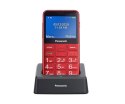 Telefon komórkowy Panasonic KX-TU155EXR Czerwony Panasonic