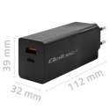 QOLTEC ŁADOWARKA GAN POWER PRO | 1XUSB-C | 1XUSB | 100W | 5-20V | 1.5-5A | PD | CZARNA Qoltec