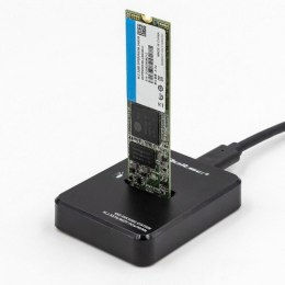 QOLTEC STACJA DOKUJĄCA DYSKÓW SSD M.2 SATA/PCIE | NGFF/NVME | USB 3.1 Qoltec