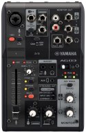 Yamaha AG03 MK2 czarny - 3-kanałowy mikser do streamingu na żywo z interfejsem audio USB Yamaha