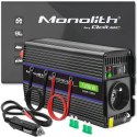 QOLTEC PRZETWORNICA NAPIĘCIA MONOLITH 1200 MS WAVE | 12V NA 230V | 600/1200W | USB Qoltec