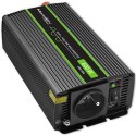 QOLTEC PRZETWORNICA NAPIĘCIA MONOLITH 1200 MS WAVE | 12V NA 230V | 600/1200W | USB Qoltec