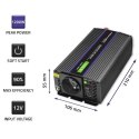 QOLTEC PRZETWORNICA NAPIĘCIA MONOLITH 1200 MS WAVE | 12V NA 230V | 600/1200W | USB Qoltec