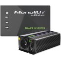 QOLTEC PRZETWORNICA NAPIĘCIA MONOLITH 1200 MS WAVE | 12V NA 230V | 600/1200W | USB Qoltec