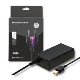 QOLTEC ZASILACZ DO LENOVO 65W | 20V | 3.25A | SLIM TIP+PIN | +KABEL ZASILAJĄCY Qoltec