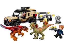 LEGO JURASSIC WORLD 76951 TRANSPORT PYRORAPTORA I DILOFOZAURA Lego