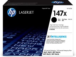 HP LaserJet Oryginalny czarny toner o wysokiej wydajności 147X Hewlett-Packard