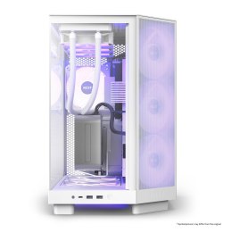 NZXT OBUDOWA KOMPUTEROWA NZXT H6 FLOW RGB MIDI TOWER Z OKNEM BIAŁA NZXT