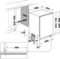 Zmywarka do zabudowy INDESIT DIO 3C24 AC E Indesit