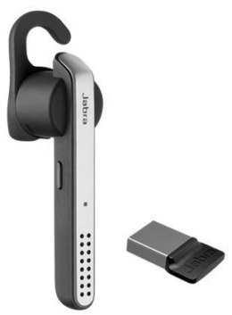 Jabra Stealth UC Zestaw słuchawkowy Bezprzewodowy Nauszny, Douszny Połączenia/muzyka Micro-USB Bluetooth Czarny Jabra